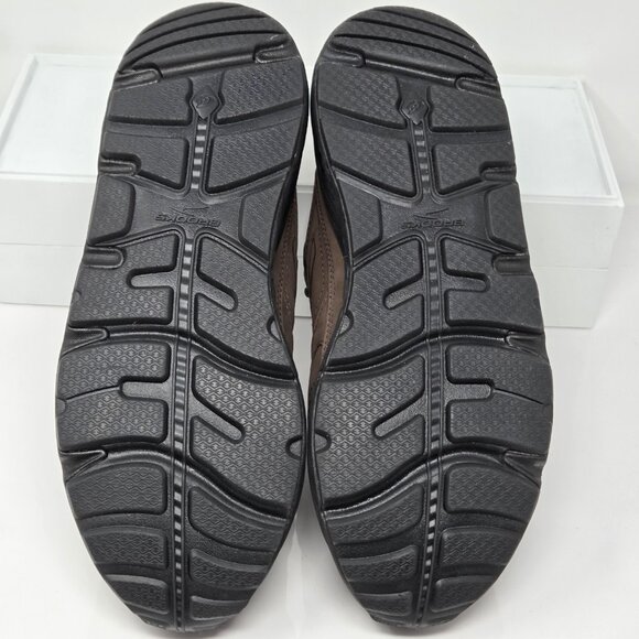 Brooks Addiction Walker 2 Brown Leather Trainer US 12.5 Narrow Suede Comfort - Picture 5 of 8